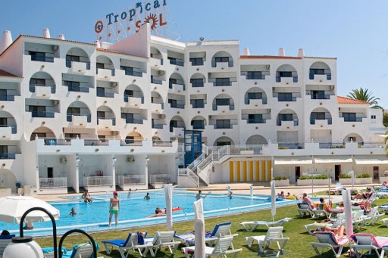 Tropical Sol Aparthotel Албуфейра Екстериор снимка